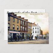 Oud Briefkaart - Newburyport, Massachusetts (Voorkant / Achterkant)