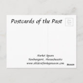 Oud Briefkaart - Newburyport, Massachusetts (Achterkant)