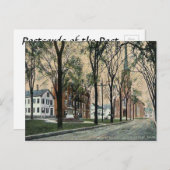 Oud Briefkaart - Newburyport, Massachusetts (Voorkant / Achterkant)