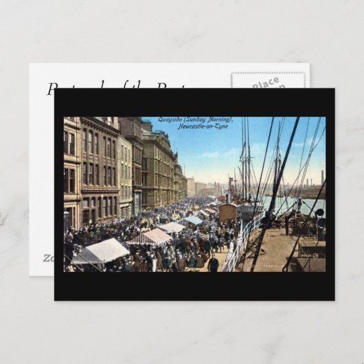 Oud Briefkaart - Newcastle-on-Tyne (Voorkant / Achterkant)