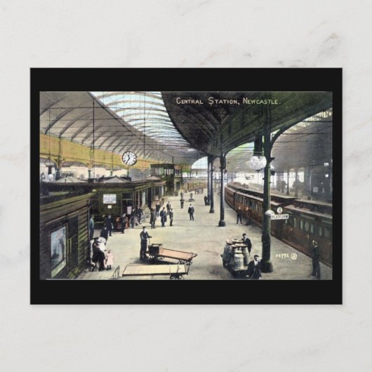 Oud Briefkaart - Newcastle-on-Tyne (Voorkant)