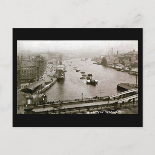 Oud Briefkaart - Newcastle-upon-Tyne (Voorkant)