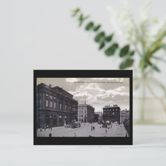 Oud Briefkaart - Newcastle-upon-Tyne (Staand voorkant)