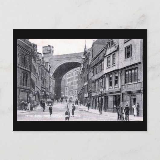 Oud Briefkaart - Newcastle-upon-Tyne (Voorkant)