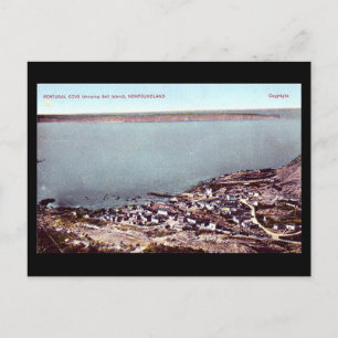 Oud Briefkaart - Newfoundland, Portugal Cove & Bel