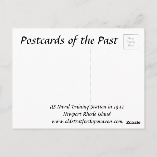 Oud Briefkaart - Newport, Rhode Island, Verenigde  (Achterkant)