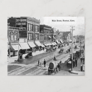 Oud Briefkaart - Newton, Kansas