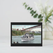 Oud Briefkaart - Niagara-Herfsten, Mist (Staand voorkant)