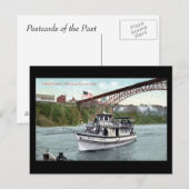 Oud Briefkaart - Niagara-Herfsten, Mist (Voorkant / Achterkant)