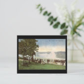 Oud Briefkaart - Niagara Herfsten, Prospectiepunt (Staand voorkant)