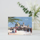 Oud Briefkaart - Nice, Frankrijk (Staand voorkant)