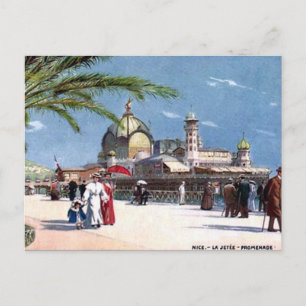 Oud Briefkaart - Nice, Frankrijk
