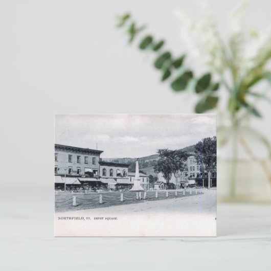 Oud Briefkaart - Northfield, Vermont, VS (Staand voorkant)