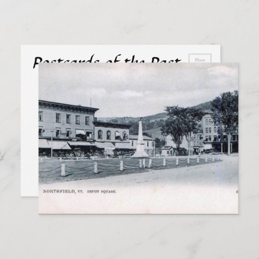Oud Briefkaart - Northfield, Vermont, VS (Voorkant / Achterkant)