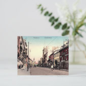 Oud Briefkaart - Nowy Swiat, Warschau, Polen (Staand voorkant)