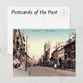 Oud Briefkaart - Nowy Swiat, Warschau, Polen (Voorkant / Achterkant)