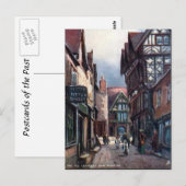 Oud Briefkaart - Old Curiosity Shop, Stafford (Voorkant / Achterkant)