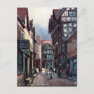 Oud Briefkaart - Old Curiosity Shop, Stafford