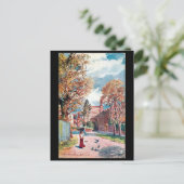 Oud Briefkaart - Old Palace Yard, Richmond, Londen (Staand voorkant)