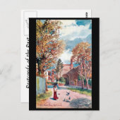 Oud Briefkaart - Old Palace Yard, Richmond, Londen (Voorkant / Achterkant)