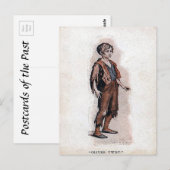Oud Briefkaart - Oliver Twist (Voorkant / Achterkant)