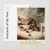 Oud Briefkaart - Oliver Twist en Fagin (Voorkant / Achterkant)