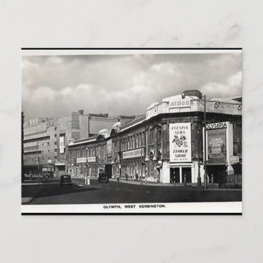 Oud Briefkaart - Olympia, Londen (Voorkant)