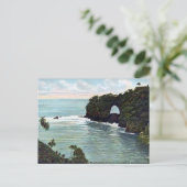 Oud Briefkaart - Onomea Arch, Hawaii (Staand voorkant)