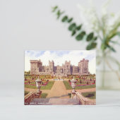 Oud Briefkaart - Oost-Terras, kasteel van Windsor (Staand voorkant)