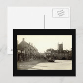 Oud Briefkaart, op de hele wereld Briefkaart (Voorkant / Achterkant)