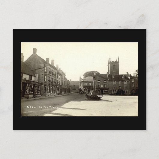 Oud Briefkaart, op de hele wereld Briefkaart (Voorkant)