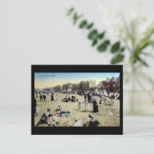 Oud Briefkaart - op zand, Rhyl (Staand voorkant)