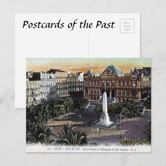 Oud Briefkaart - Oran, Algerije (Voorkant / Achterkant)