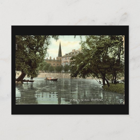Oud Briefkaart, Ouse in Bedford Briefkaart (Voorkant)