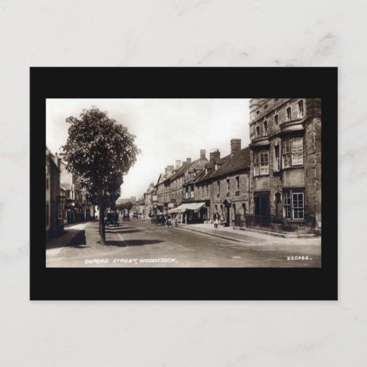 Oud Briefkaart - Oxford St, Woodstock, Oxon (Voorkant)