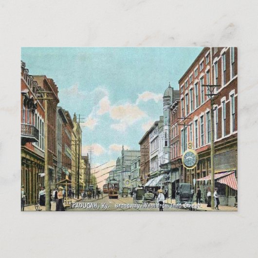 Oud Briefkaart - Paducah, Kentucky, Verenigde Stat (Voorkant)