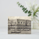 Oud Briefkaart - Palazzo Ducale, Venezia (Staand voorkant)