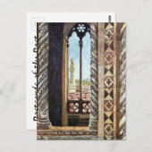 Oud Briefkaart - Palazzo Vecchio, Florence (Voorkant / Achterkant)