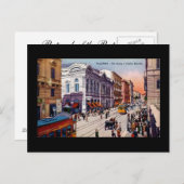 Oud Briefkaart, Palermo, Sicilië Briefkaart (Voorkant / Achterkant)