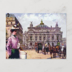 Oud Briefkaart - Parijs - l'Opera