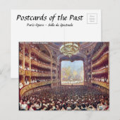 Oud Briefkaart - Parijs Opera (Voorkant / Achterkant)