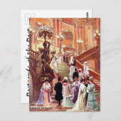 Oud Briefkaart - Parijs Opera (Voorkant / Achterkant)