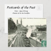 Oud Briefkaart - Parijs, Quai d'Orsay (Voorkant / Achterkant)