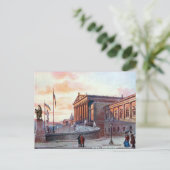 Oud Briefkaart - Parlament, Wien (Staand voorkant)