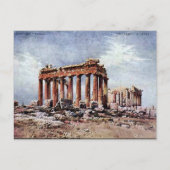 Oud Briefkaart - Parthenon, Athene (Voorkant)