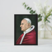 Oud Briefkaart - paus John XXIII (Staand voorkant)