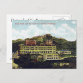 Oud Briefkaart - Peak Hotel en Tramway Station (Voorkant / Achterkant)
