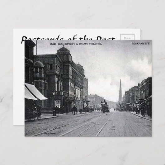 Oud Briefkaart - Peckham, Londen (Voorkant / Achterkant)