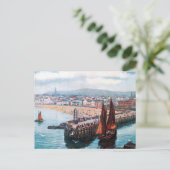 Oud Briefkaart - Peel, eiland Man (Staand voorkant)