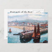 Oud Briefkaart - Peel, eiland Man (Voorkant / Achterkant)